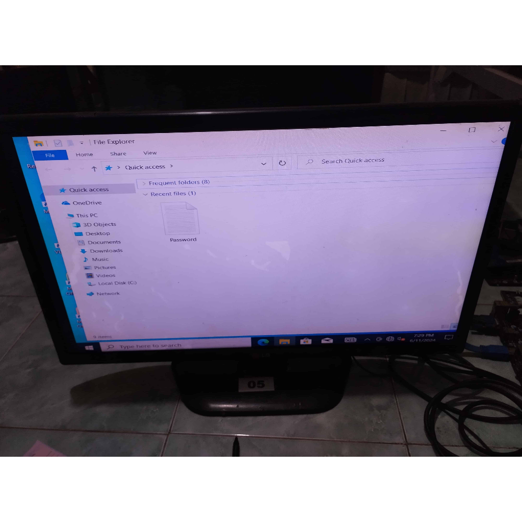 Monitor LCD LG 24 MT45A-PT second 24 inch second