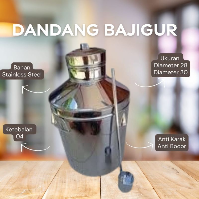 DANDANG BAJIGUR/DANDANG JAHE MERAH/DANDANG BANDREK
