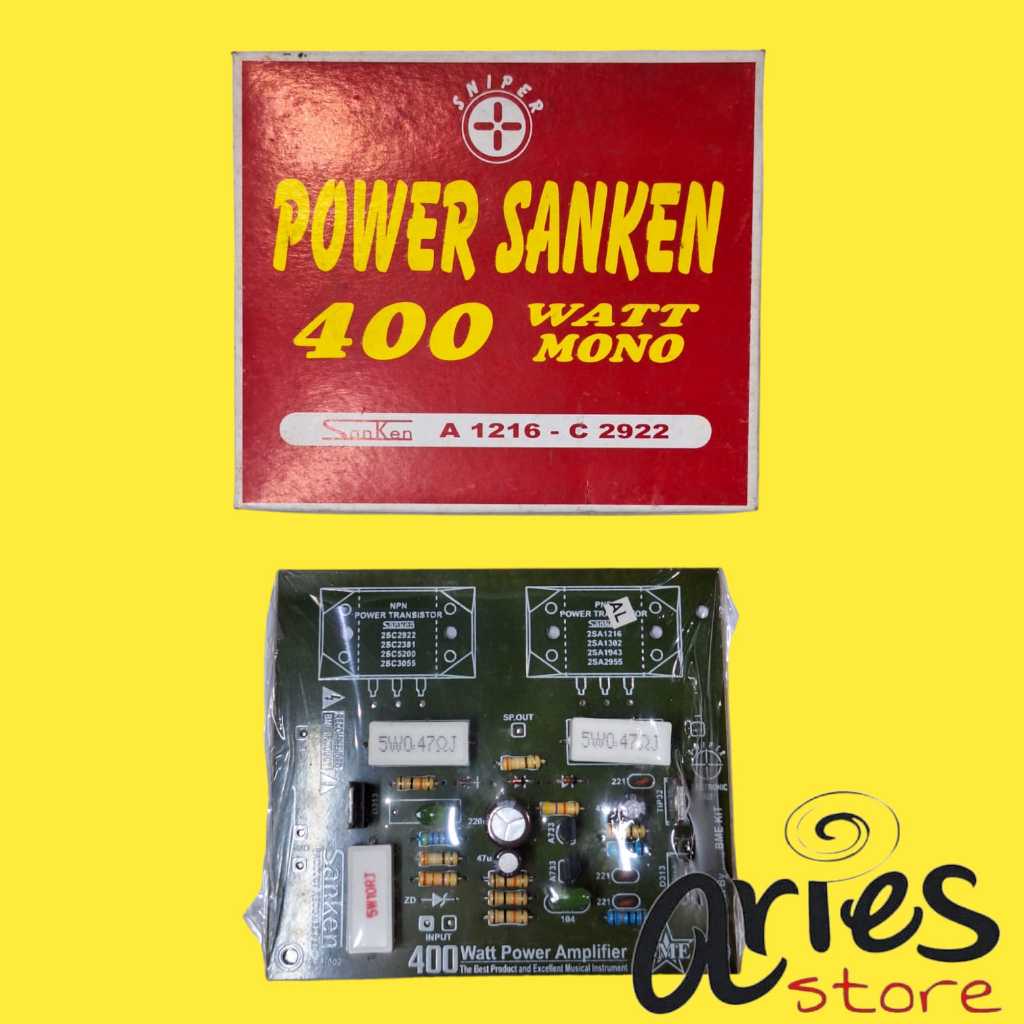 KIT POWER SANKEN MONO 400 WATT SNIPER