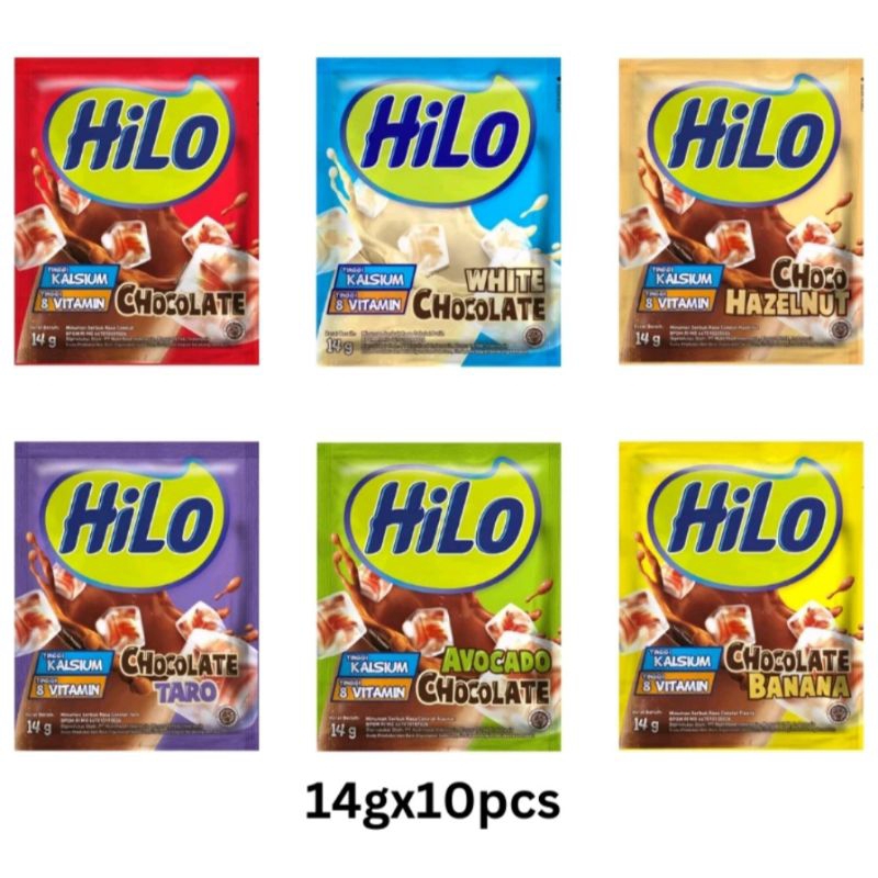 

HILO SACHET 14GR [HARGA PER RENCENG ISI 10 SACHET]