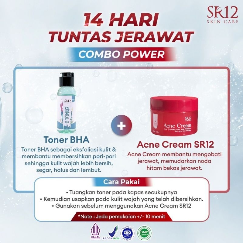 PAKET COMBO POWER ATASI ACNE SR12