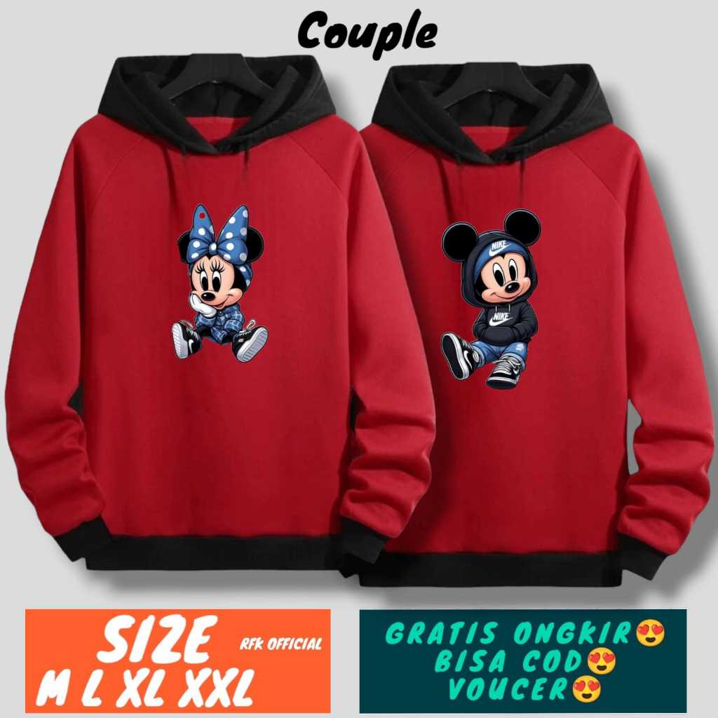 ( isi 2 pcs ) jaket couple / kaos couple pasangan / baju kapelan sama pacar 2024 / baju couple pasan