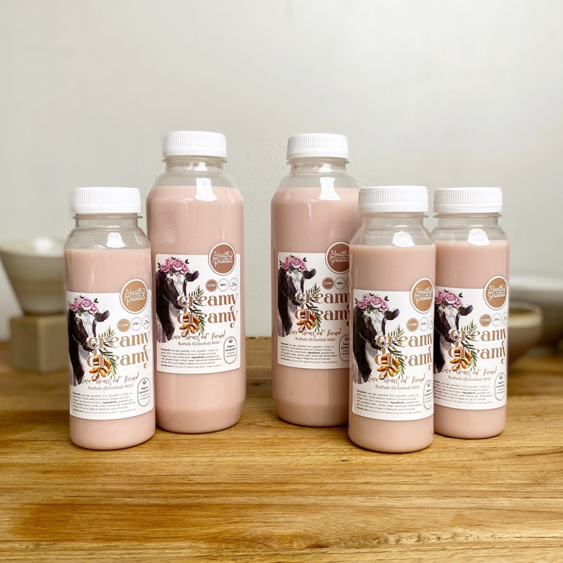 

Susu Kurma Sapi Grassfed Kambing Healthy Palette Creamy Dreamy Ruthob Dates Cow Goat Milk - 215ml