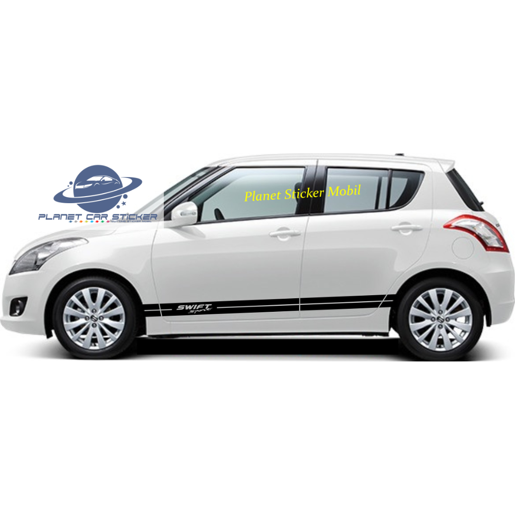 terbaru sticker swift stiker swift sport list minimalist body mobil suzuki swift old/new bisa sticke
