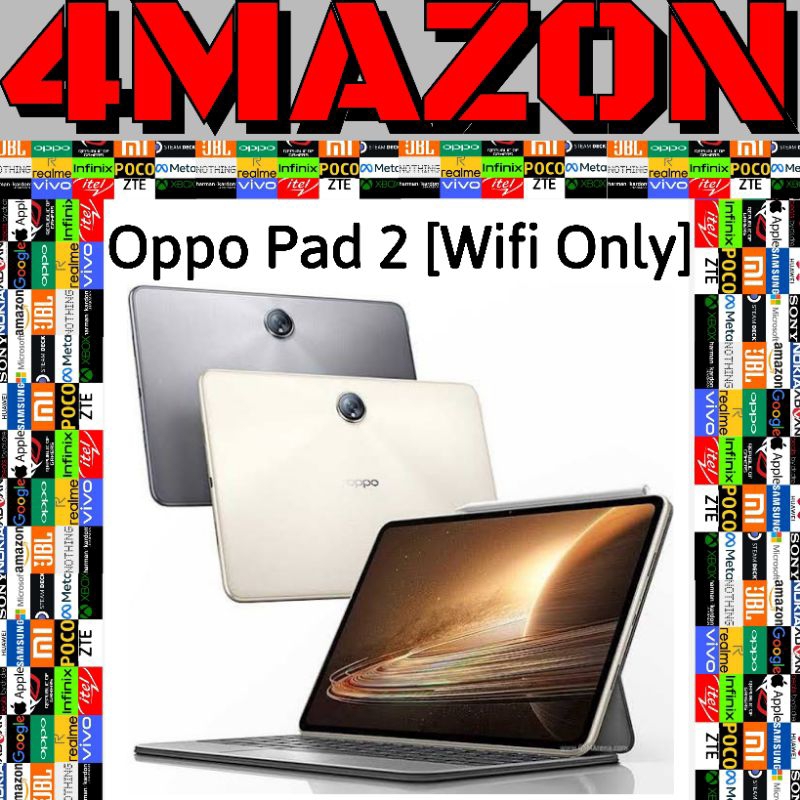 {RESMI®} Oppo Pad 2 [Dimensity 9000 Chip] [Wifi Only] (8/256 GB)