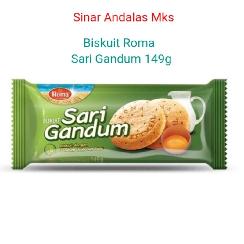 

Biskuit Roma Sari Gandum 149g