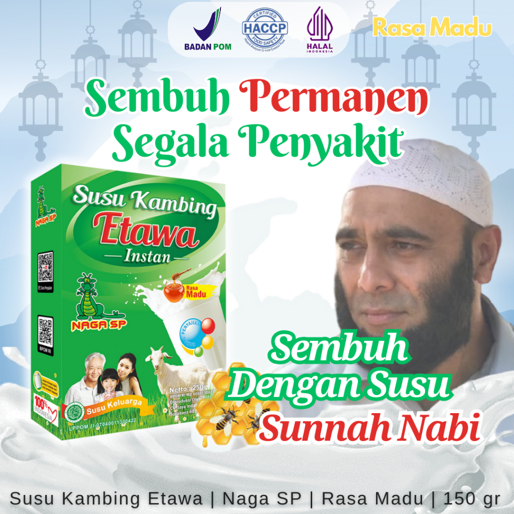 

Naga Sp Susu Kambing Etawa Rasa Madu 250 Gram
