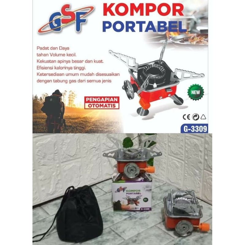 KOMPOR CAMPING PORTABLE / KOMPOR CAMPING / KOMPOR PORTABLE / KOMPOR KEMPING / KOMPOR MINI