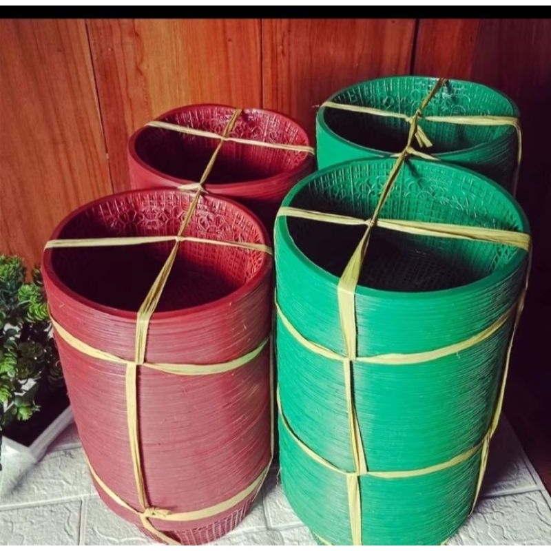 GROSIR  60PCS BESEK BULAT/WAKUL PLASTIK HAJATAN ,BESEK TERMURAH