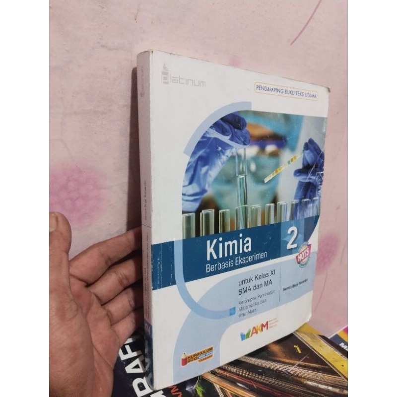 buku kimia kelas 11/XI/2 sma/ma platinum hots akm