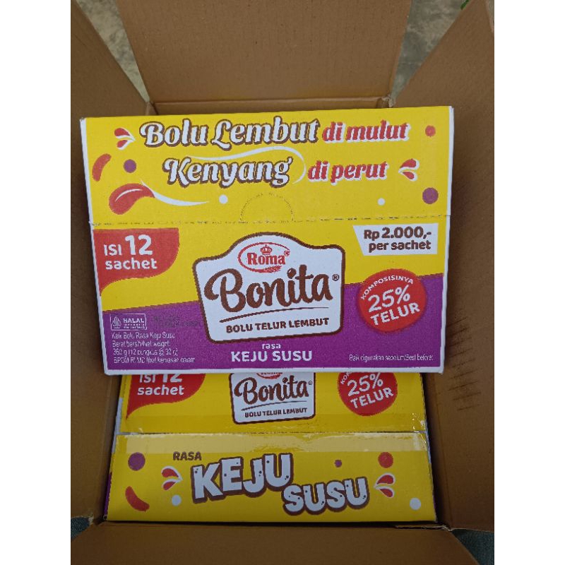 

Roma Bonita Bolu Telur 30 Gram