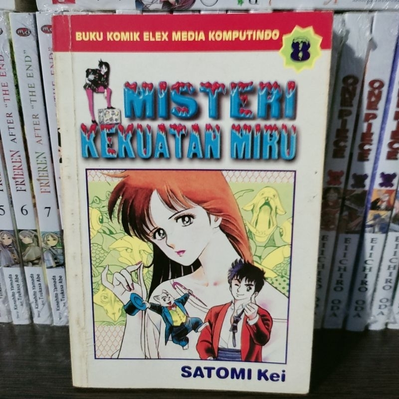 komik misteri kekuatan miru vol 8 preloved