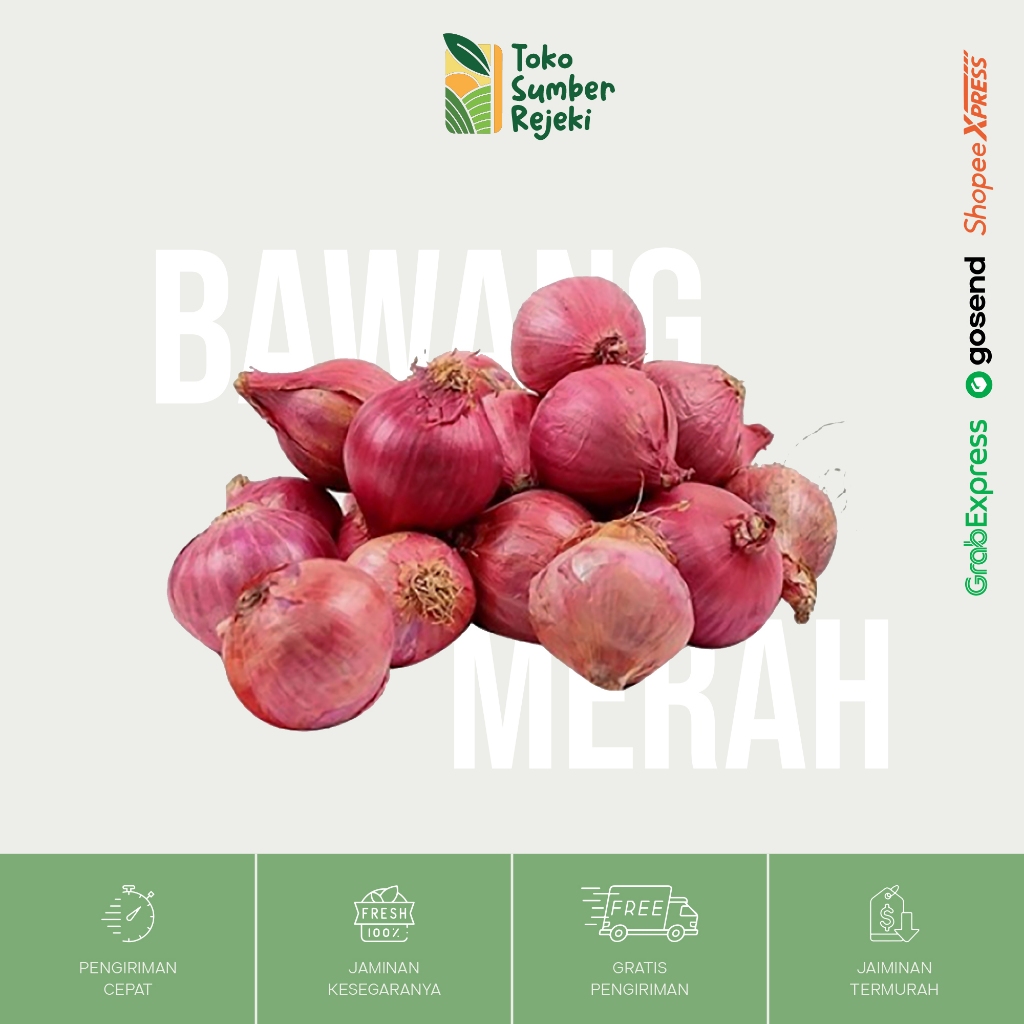 

Bawang Merah Non Kupas - Toko Sumber Rejeki Yogyakarta