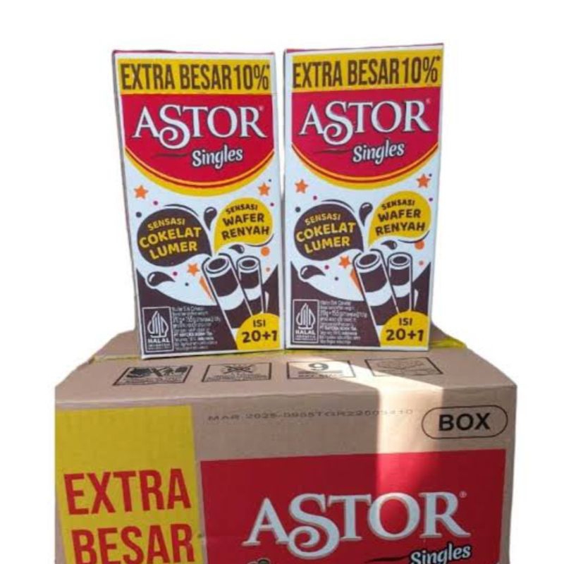 

Astor singles isi 20pcs + extra 1pcs kemasan box