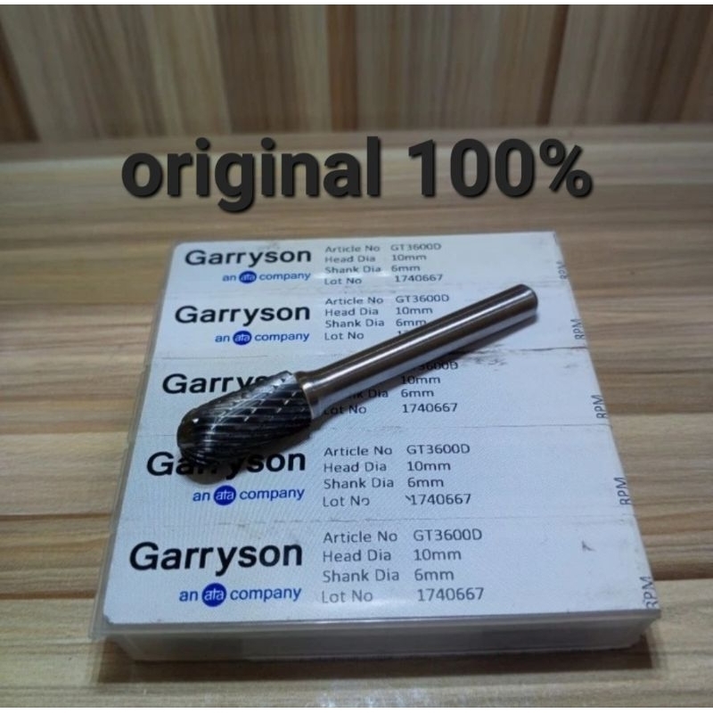 Tuner Garryson GT3600D cuner 6x10 original baru rotary burr carbide