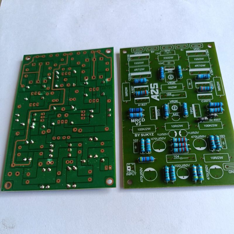PCB power mcrd new v3+komponen tanpa R 2w