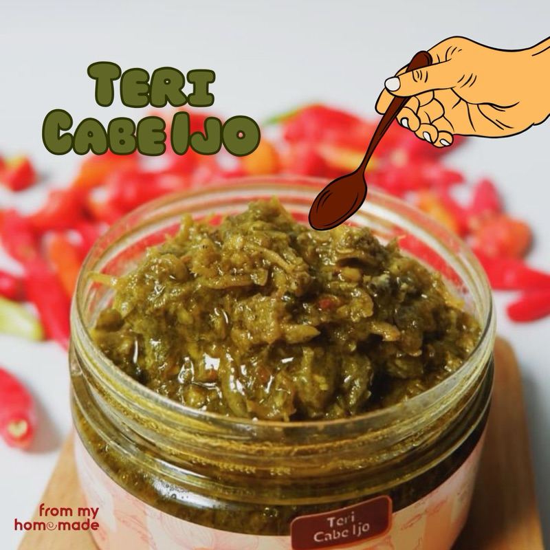 

Sambal From My Homemade- SAMBAL TERI CABE IJO 150gr