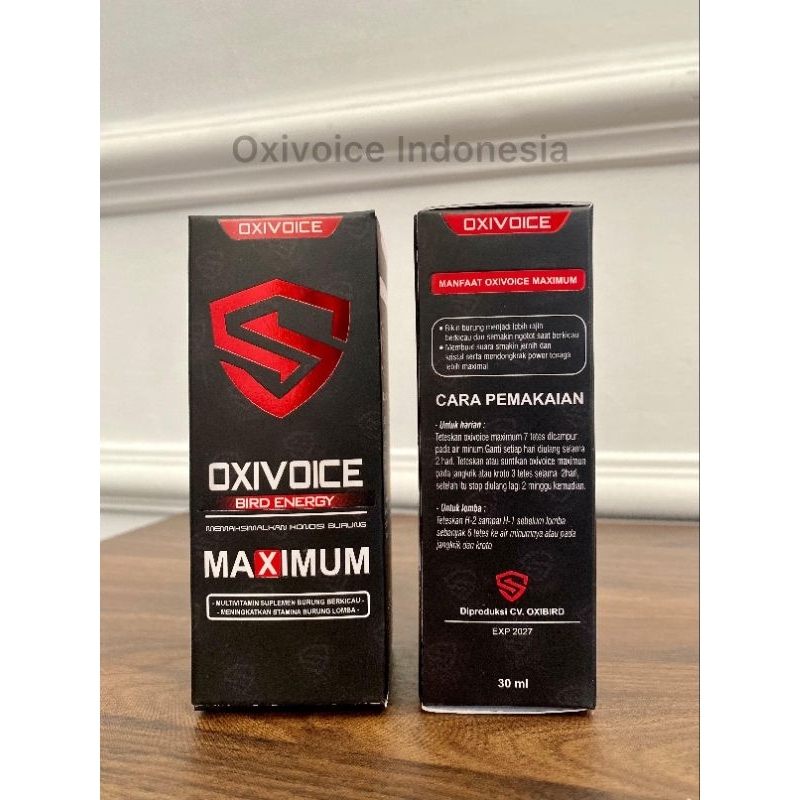 Oxivoice Maximum Bird Energy Asli Oxibird Chanel