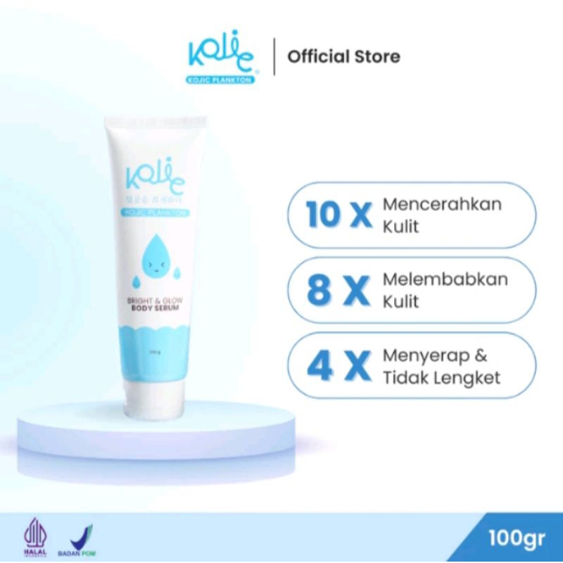 BRIGHT & GLOW BODY SERUM KOJIC PLANKTON