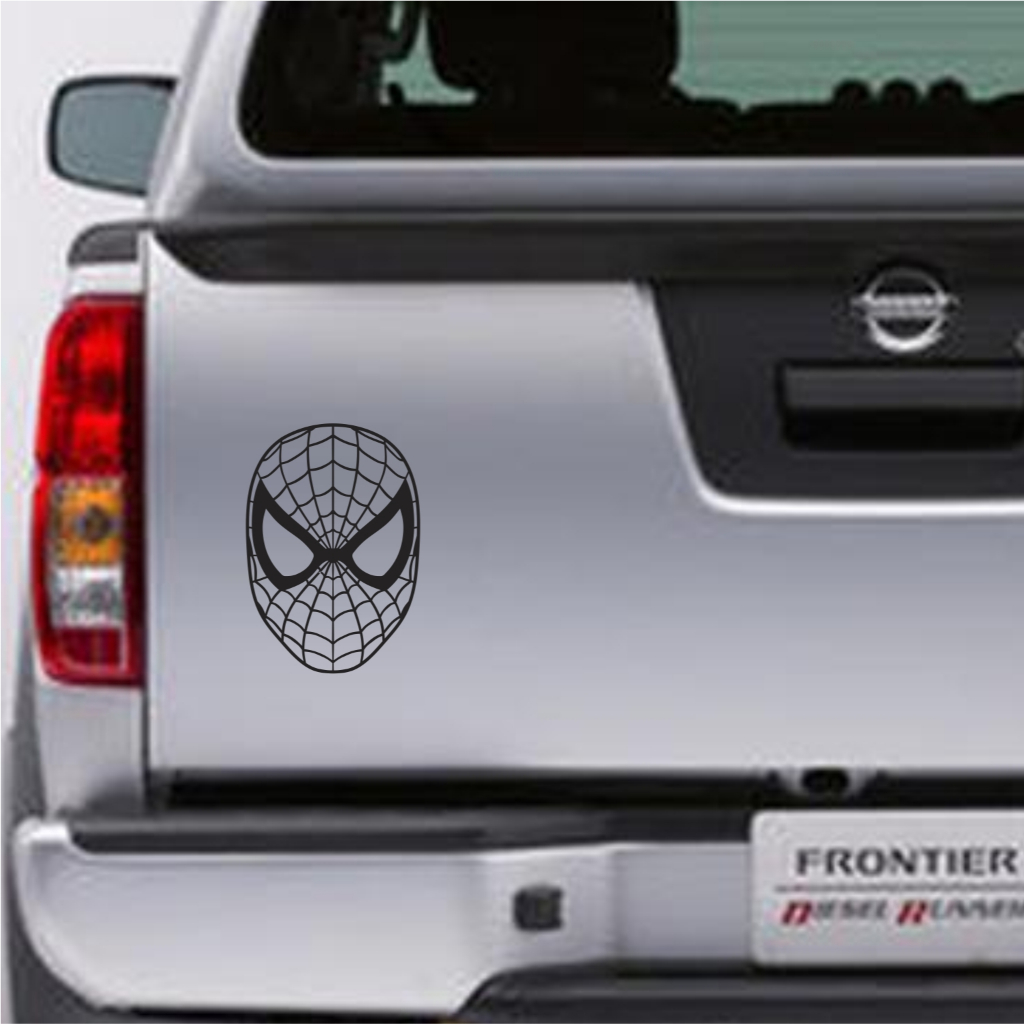CUTTING STICKER MOBIL SPIDERMAN STIKER BAGASI MOBIL BERKUALITAS