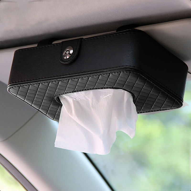 Tempat Tisu Mobil Kotak Tisu Mobil Wadah Tisu Mobil Kotak Naungan Matahari Mobil