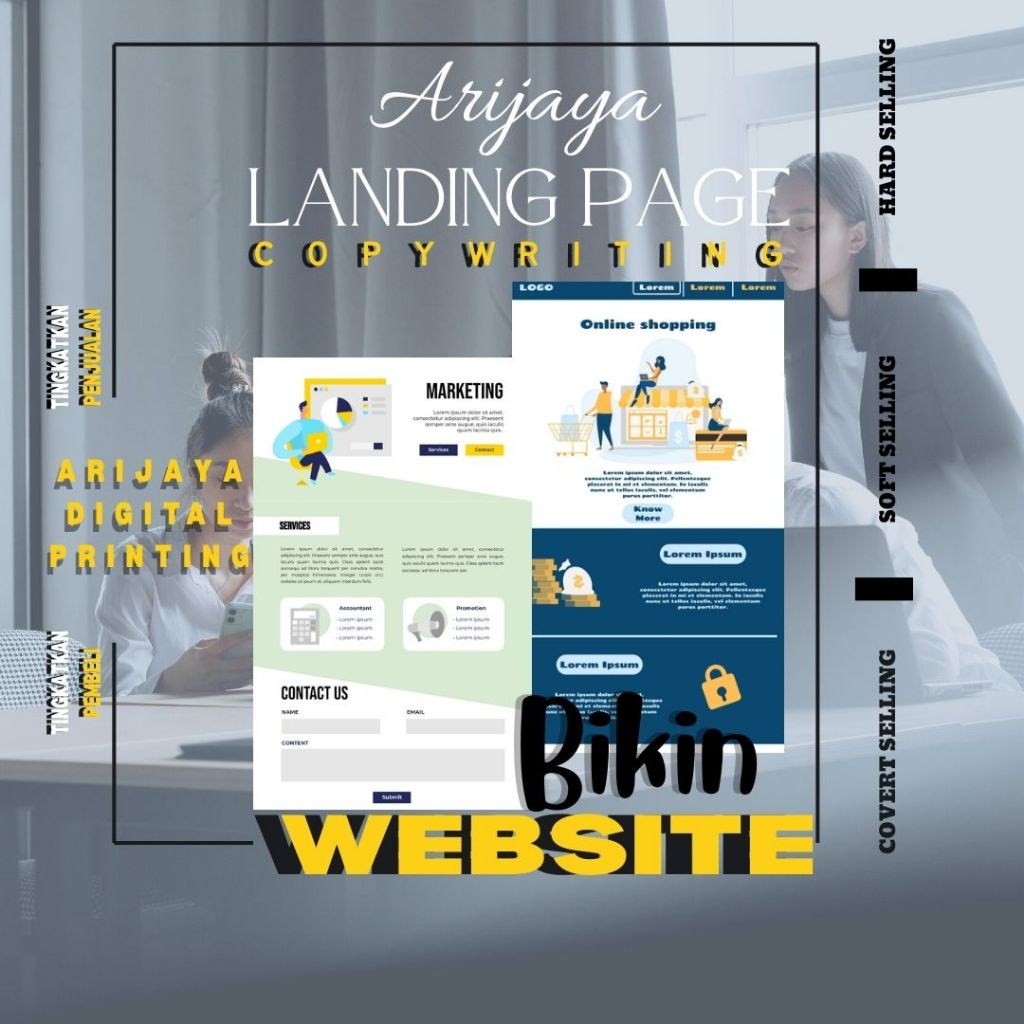 Website Landing Page Toko Online | Company Profile | Web undangan pernikahan | Landingpage Domain Co