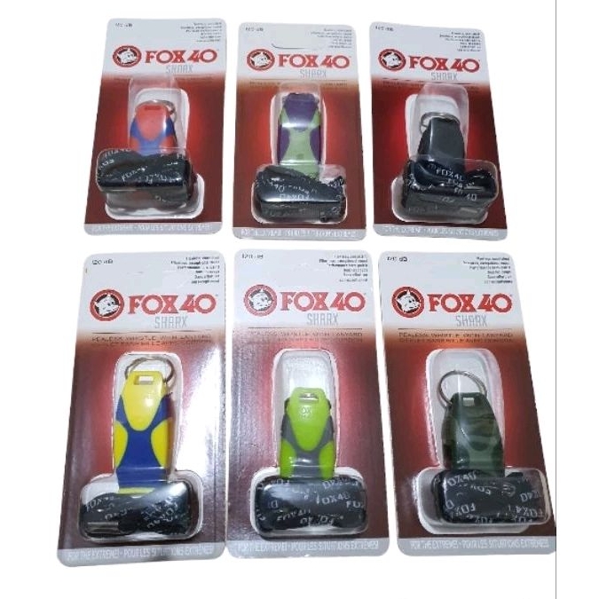 Peluit Olahraga / Pluit Wasit Fox 40 Sharx + Tali