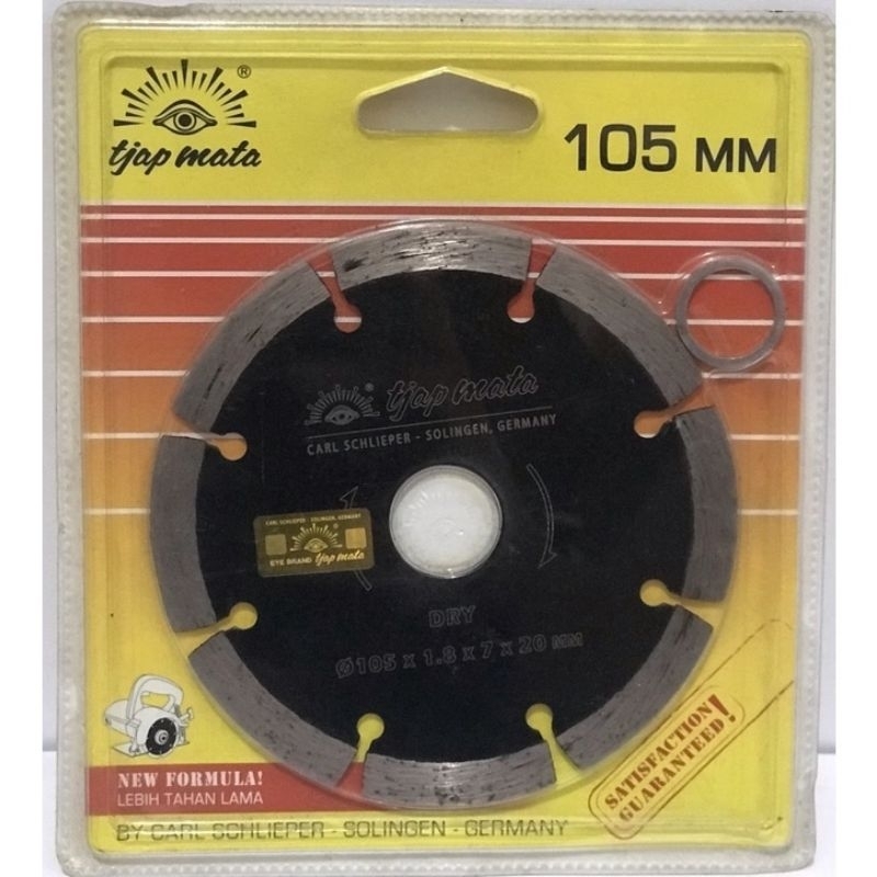 Tjap Mata Pisau Granit Keramik Tjap Mata Kering 105mm