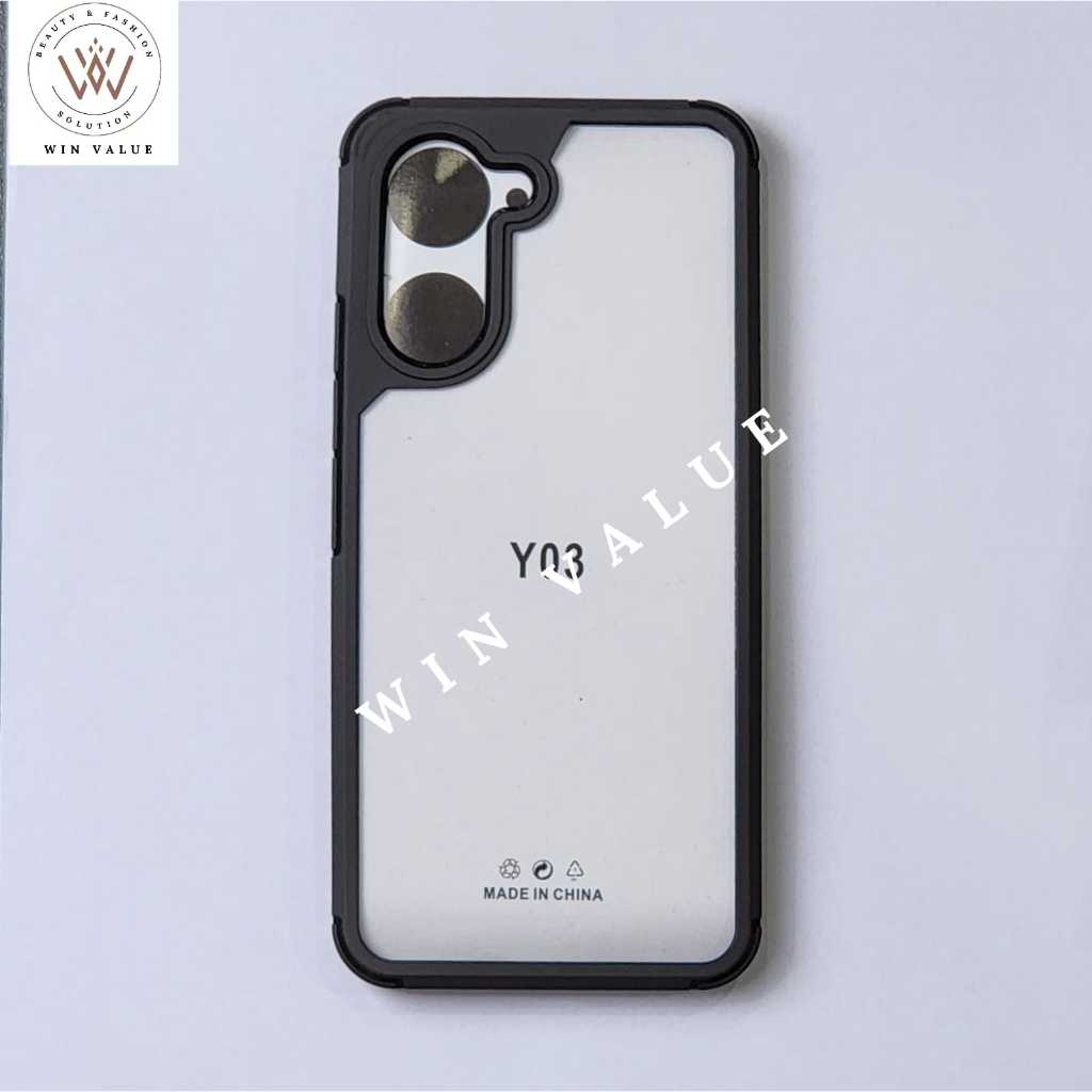Vivo Y03 Vivo Y03T Softcase Hybrid Shockproof Case Vivo Y03 Vivo Y03T
