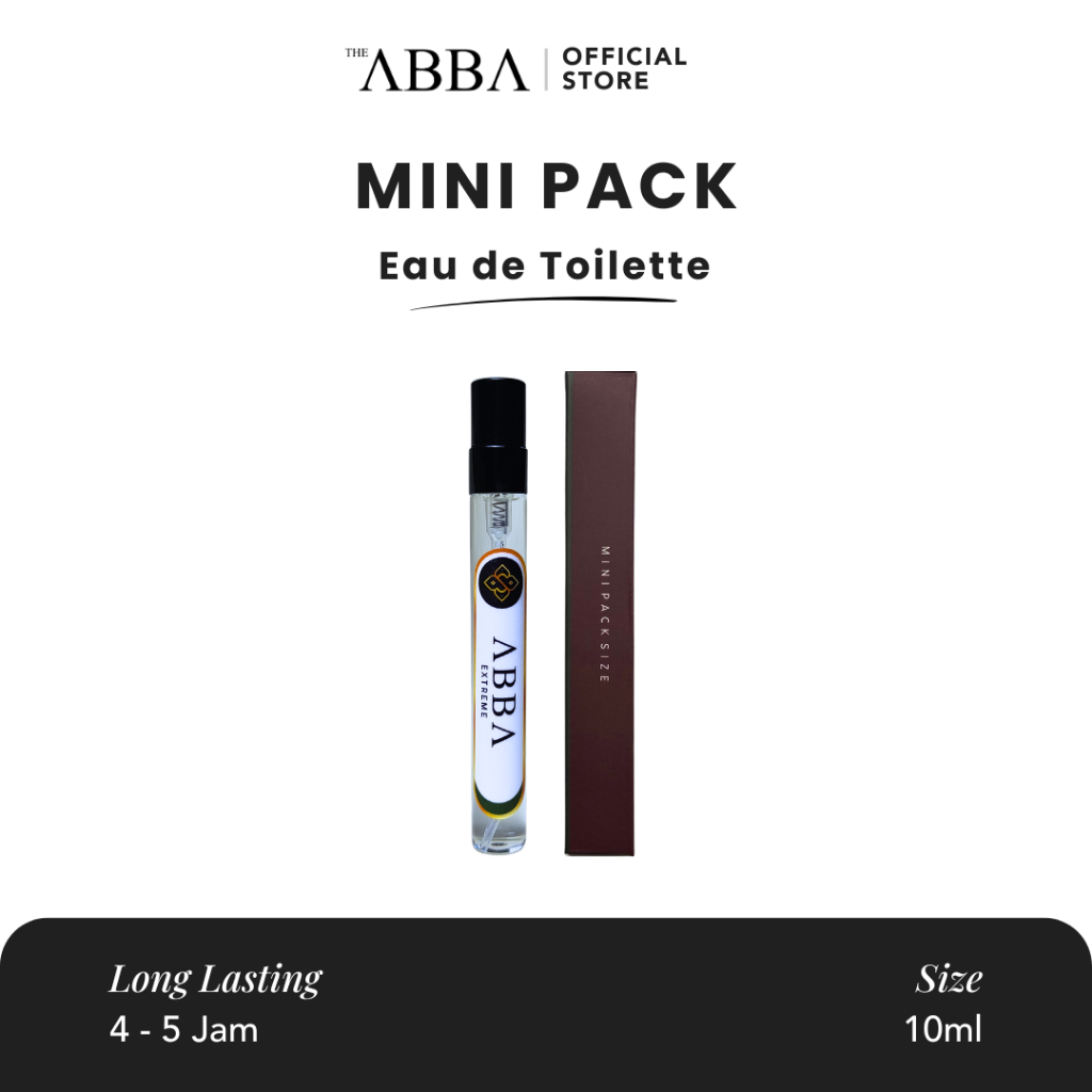 Parfum Saku ABBA EDT 10ml – Wangi Arabian Tahan Lama – Parfum Travel & Daily Use