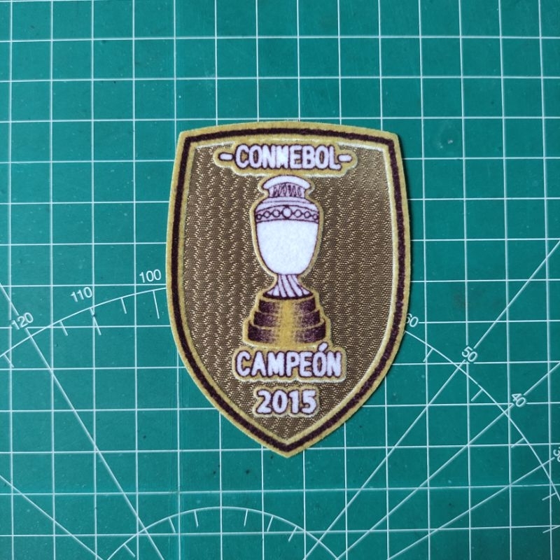 Patch Badge Copa America  Campeon 2015 Hk