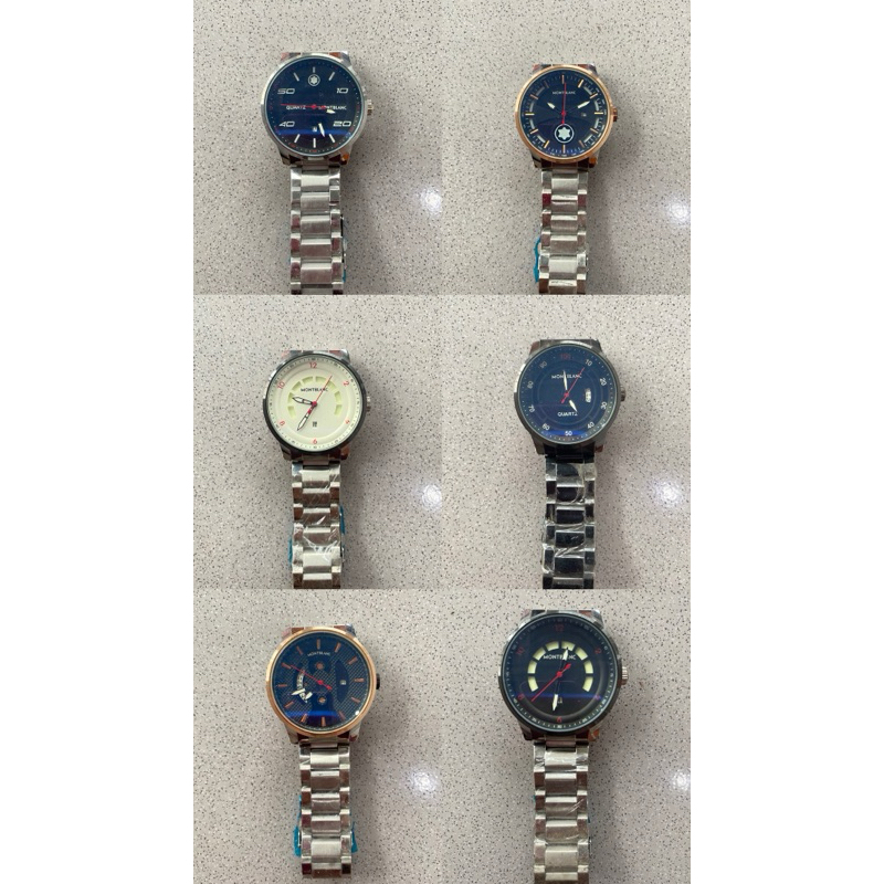 Jam Tangan Pria Stainless stelll Jam Tangan Pria rantai Tanggal aktif