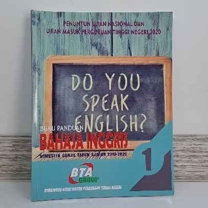 Buku Panduan Bahasa Inggris BTA Group 2019-2020