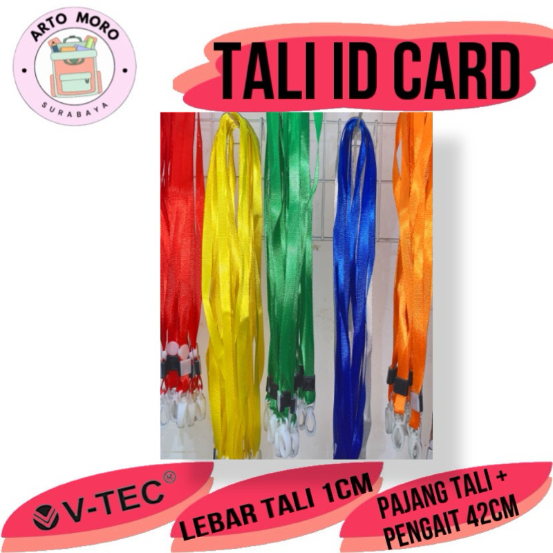 

TALI ID CARD 1 CM (1 IKAT : 10 PCS)READY STOCK SURABAYA