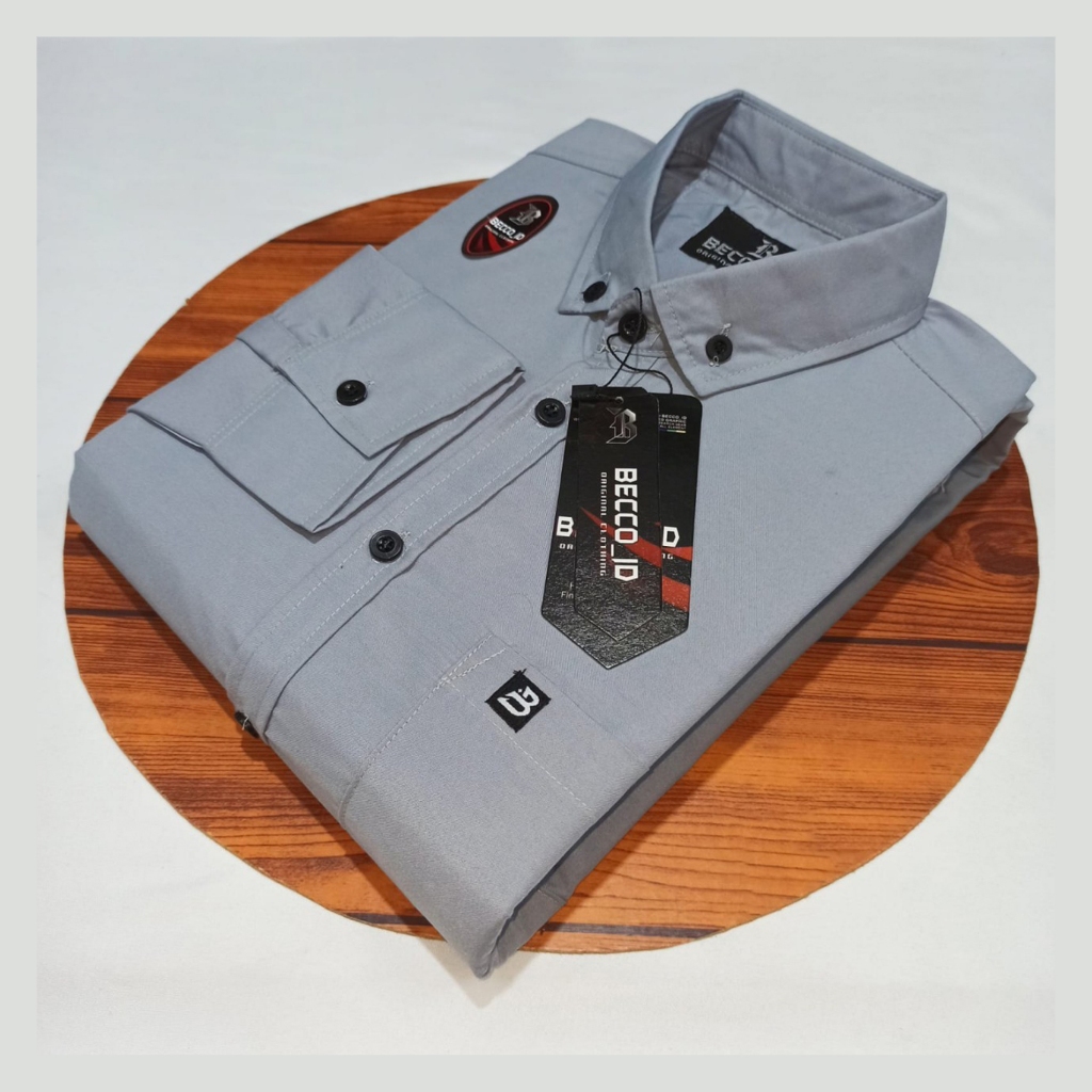 MFCf1 kemeja pria formal polos hardtops poplin  premium executive class lengan panjang