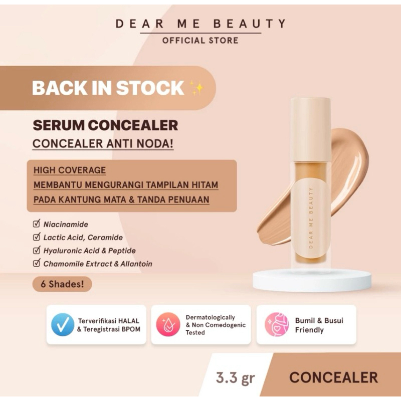DEAR ME BEAUTY - SERUM CONCEALER