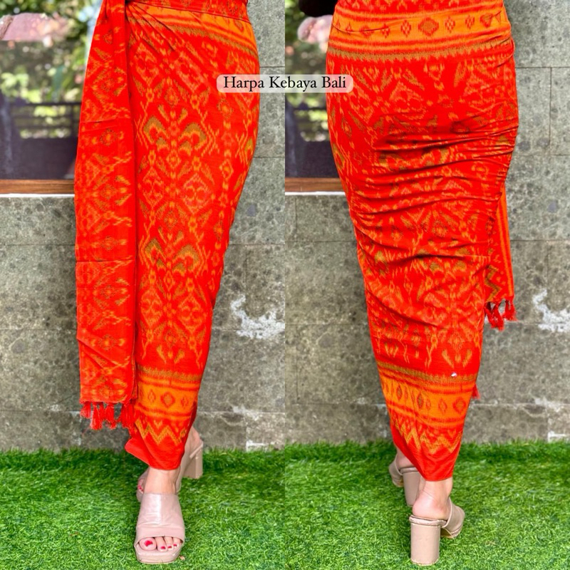 Kamen endek mastuli lasem set selendang