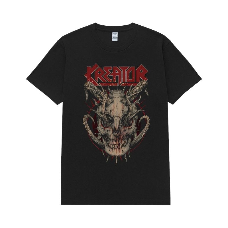 Trendrock - Kaos Band Thrash Metal Kreator | TSHIRT KREATOR Baju KREATOR Band Rock | Premium Tshirt 