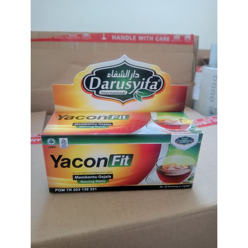 

Teh celup yaconfit , mencegah gejala kencing manis isi20 kantong