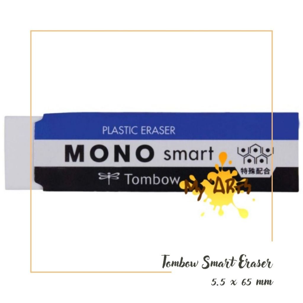 

Tombow Mono Smart Eraser 5.5 x 65 mm Penghapus Pensil Gambar Detail Myarts