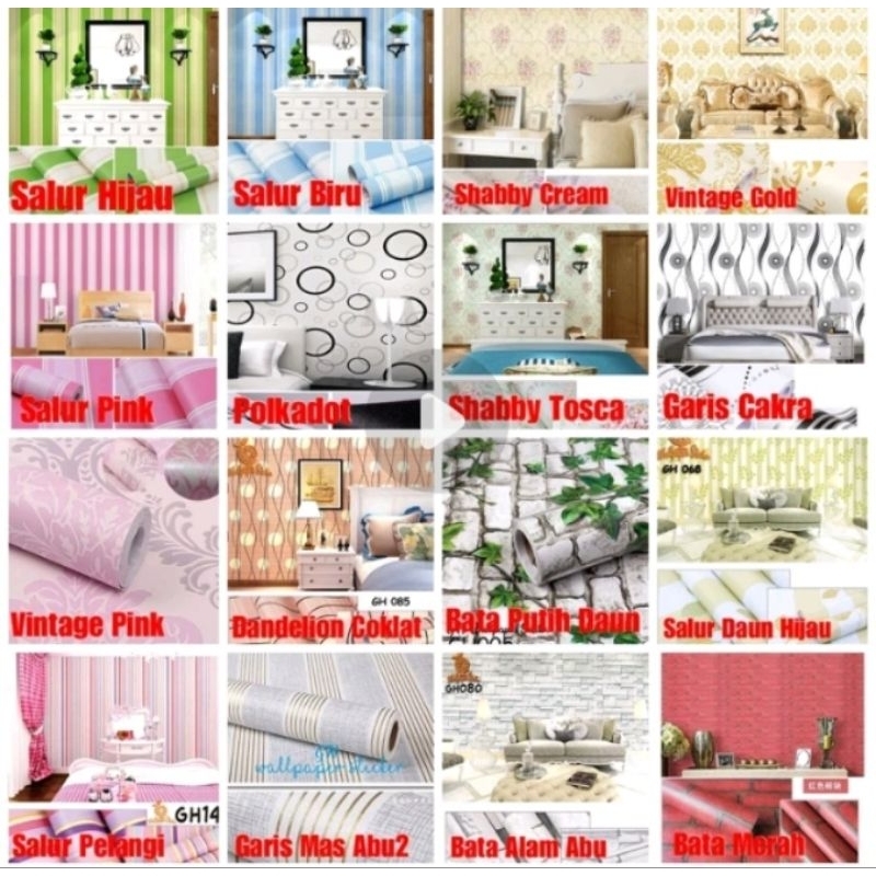 Wallpaper Stiker Dinding -Wallpaper Stiker -Wallpaper Stiker Murah
