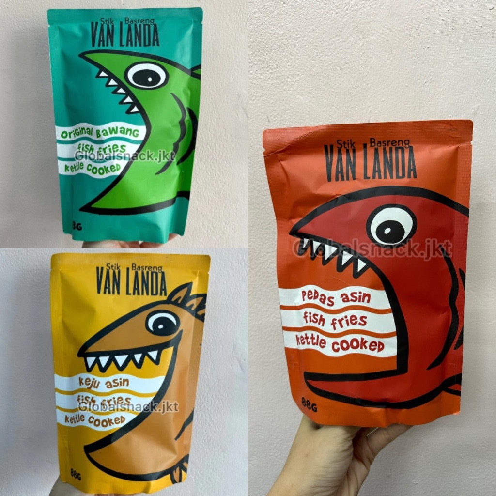 

VAN LANDA STIK BASRENG KEJU ASIN / ORIGINAL BAWANG / PEDAS ASIN BASO GORENG