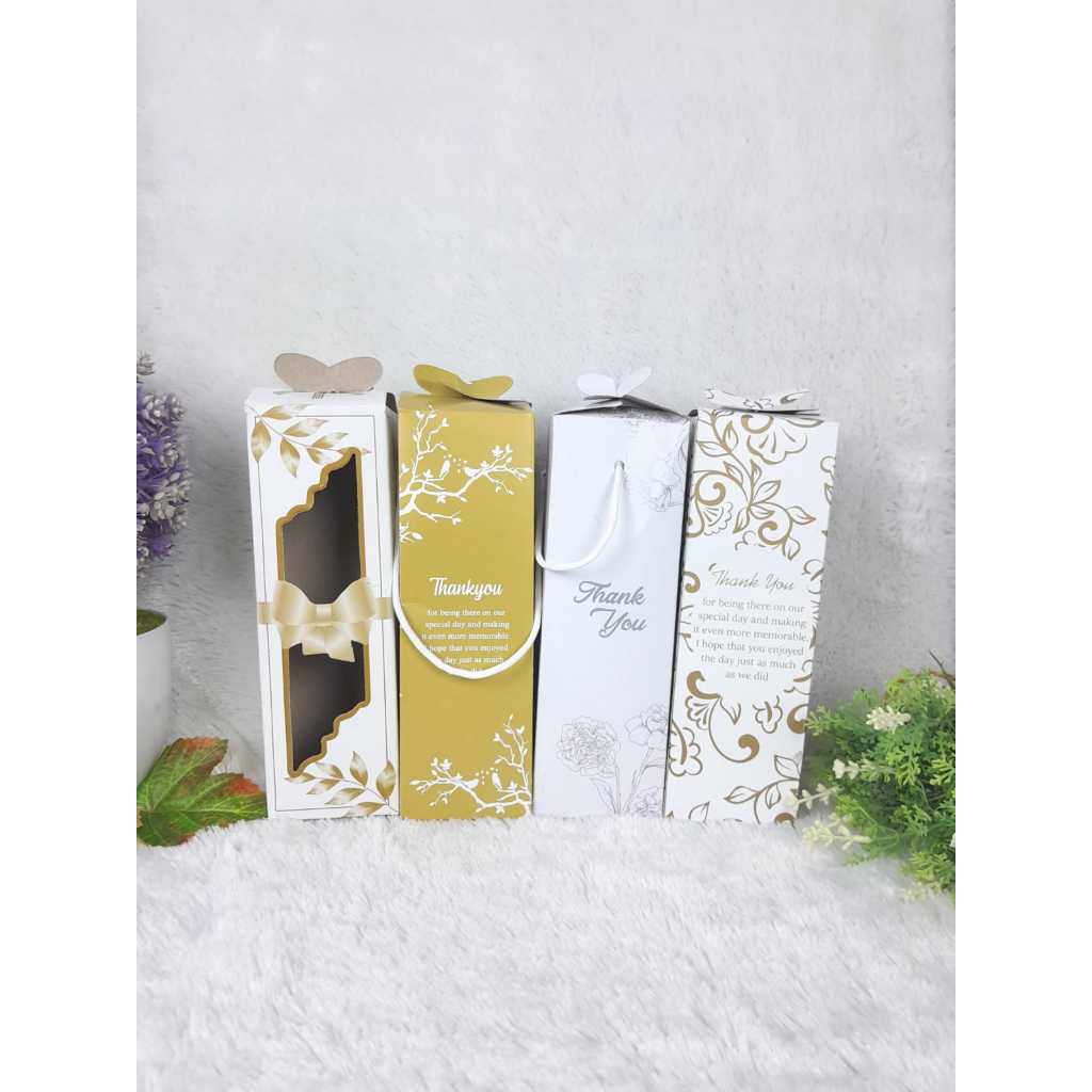 

50 Pcs Box/Dus Botol Motif Cantik Tanpa Nama Pasangan Random