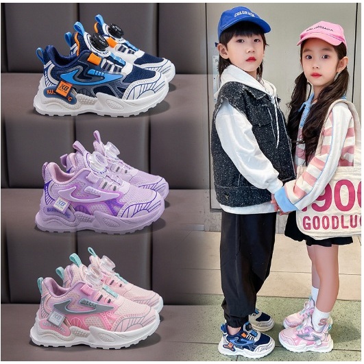 SNEAKERS KB Sepatu Sneakers Anak Laki-Laki dan Perempuan Sepatu Olahraga Anak Terbaru Size 26-37
