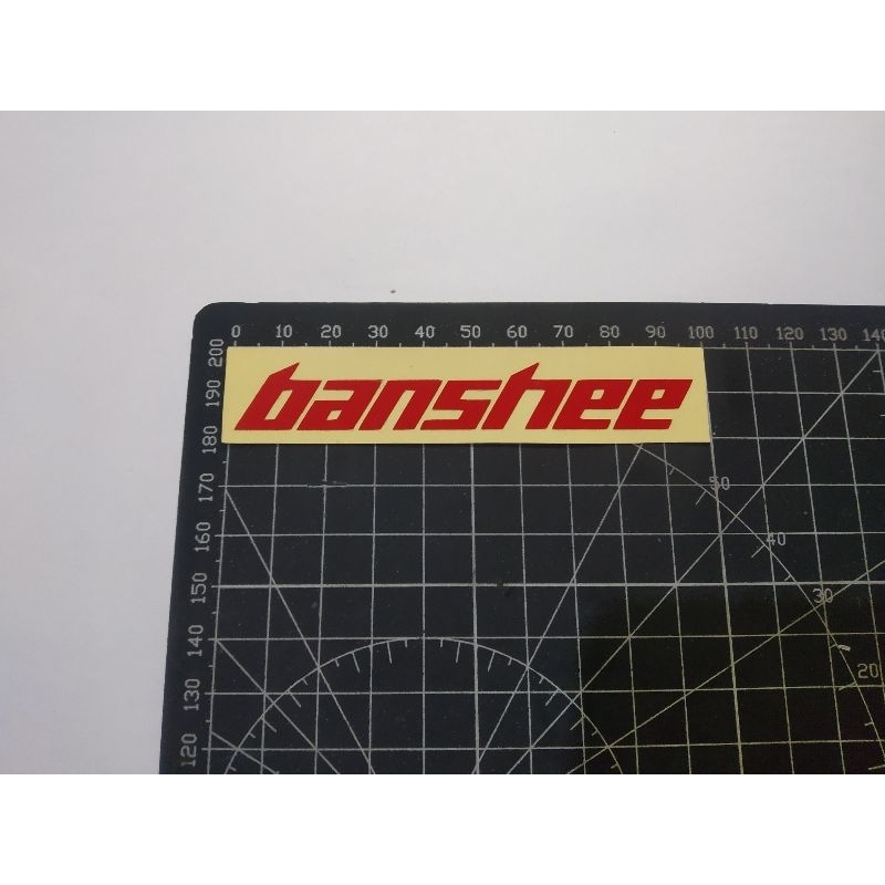 

cutting stiker banshee