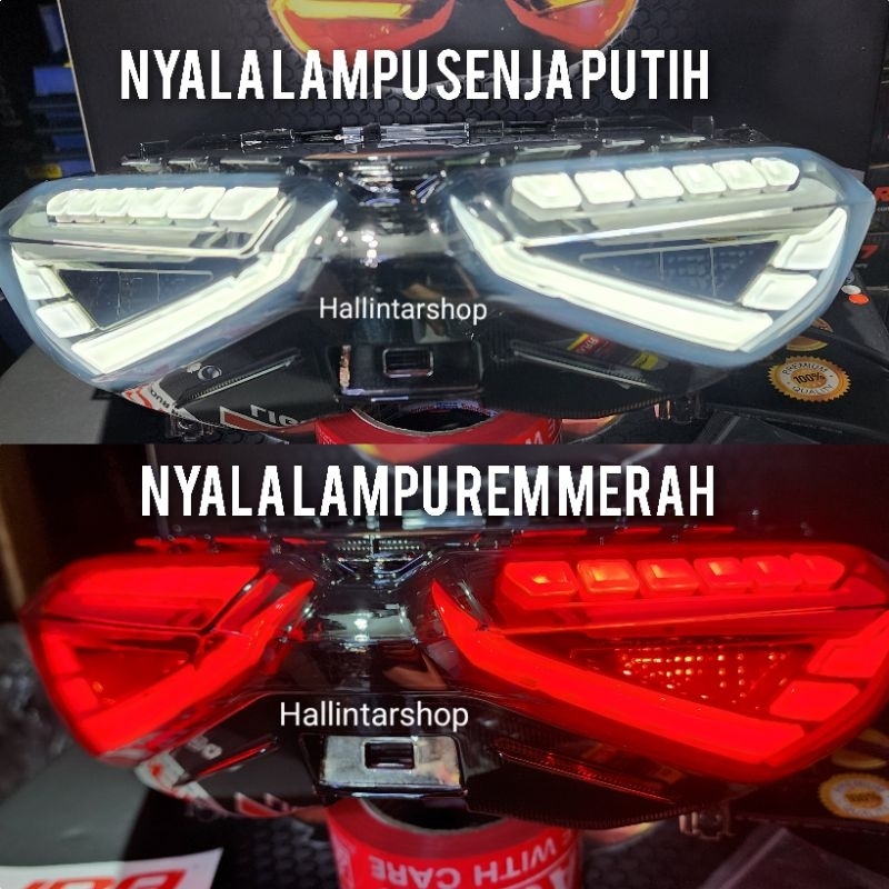 STOPLAMP JPA NMAX NEW TRANSFORMER SENJA PUTIH 100% ORIGINAL JPA GMA