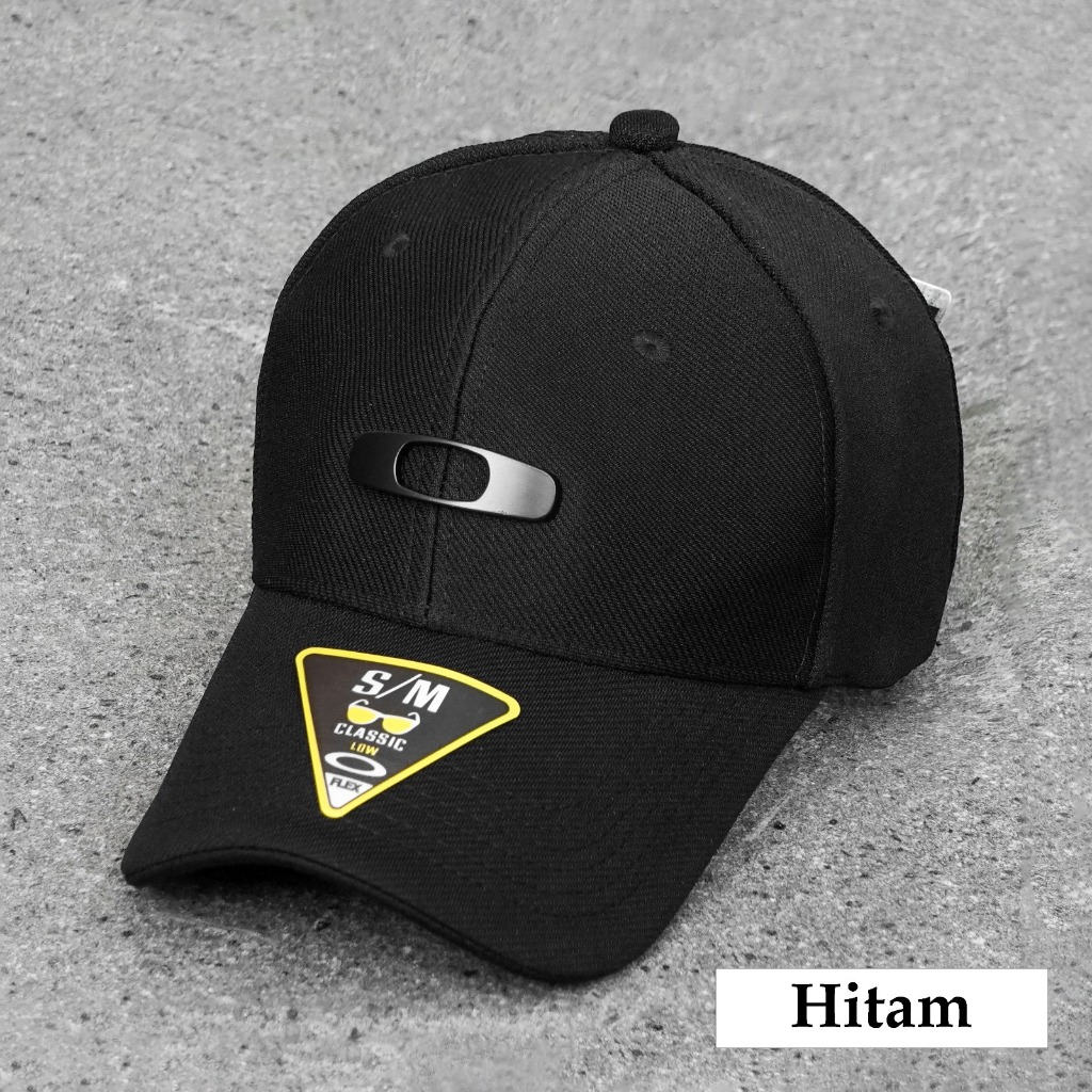Topi Oakley Flexfit / Topi Baseball Pria Import Mirror Original