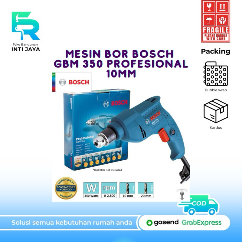 Mesin Bor Bosch GBM 350 Profesional 10MM