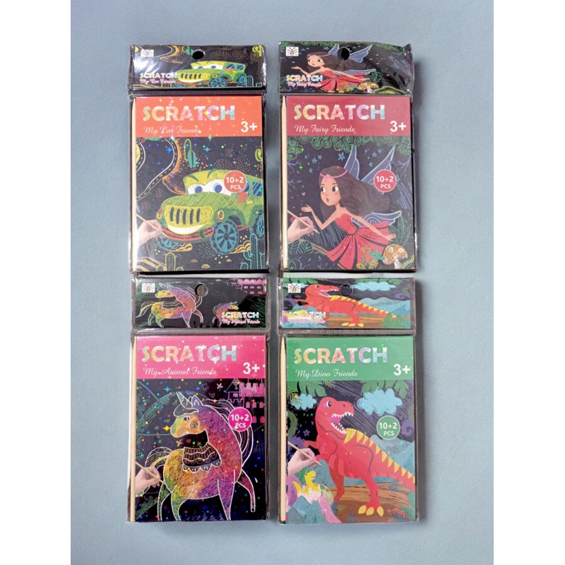 

Scratch Note Book Mix Motif Mainan Anak Anti Gadget