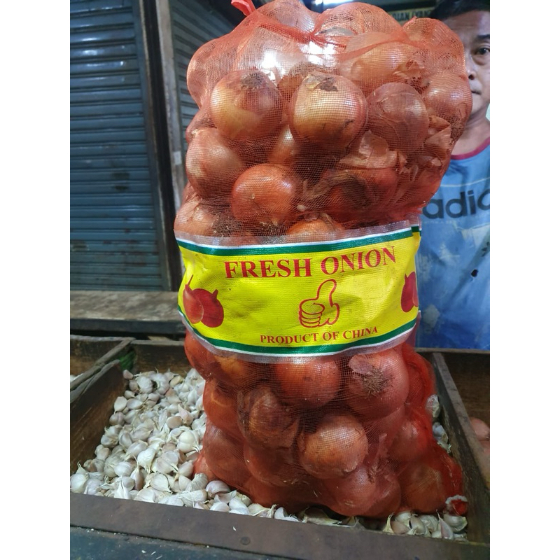 

GRAB ONLY bawang bombay 10kg ukuran 6080